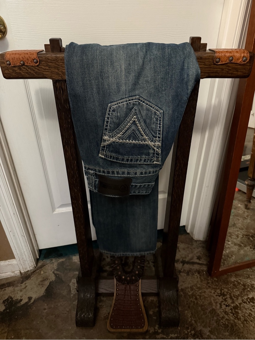 Rock & Roll denim pistol bootcut jeans